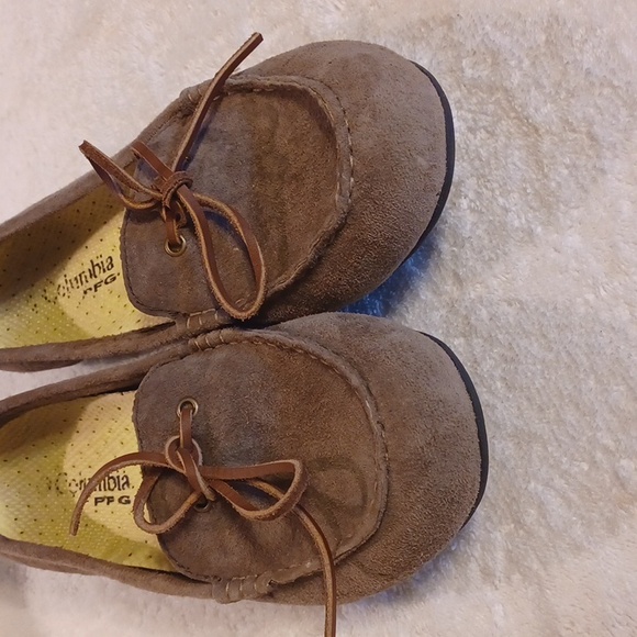 Eddie Bauer suade leather flats women's size 8 gray color - Picture 2 of 5